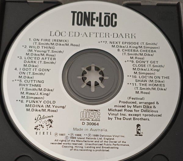 Tone Loc : Loc'ed After Dark (CD, Album, RE)