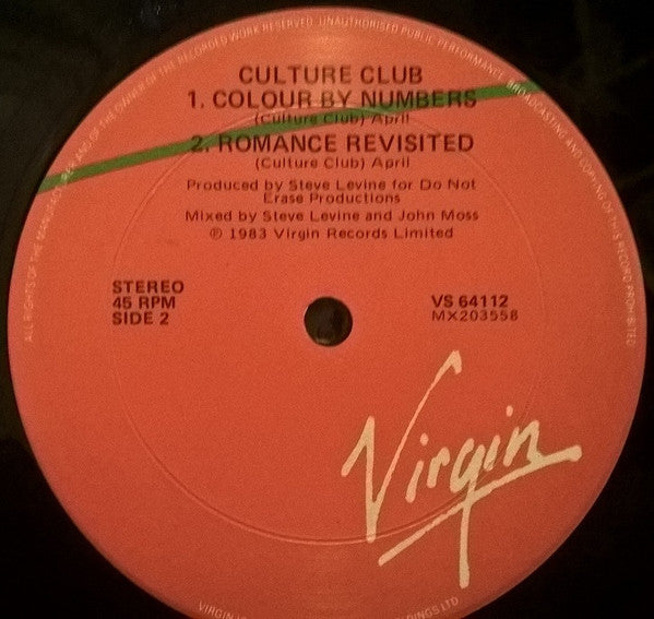 Culture Club : Victims (12", Single)