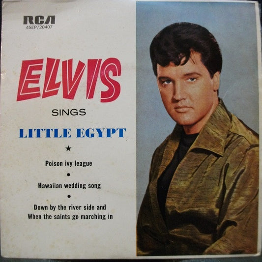 Elvis Presley : Little Egypt (7", EP, RE, Ora)