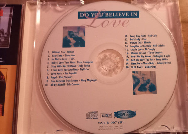Various : Do You Believe In Love (CD, Comp)