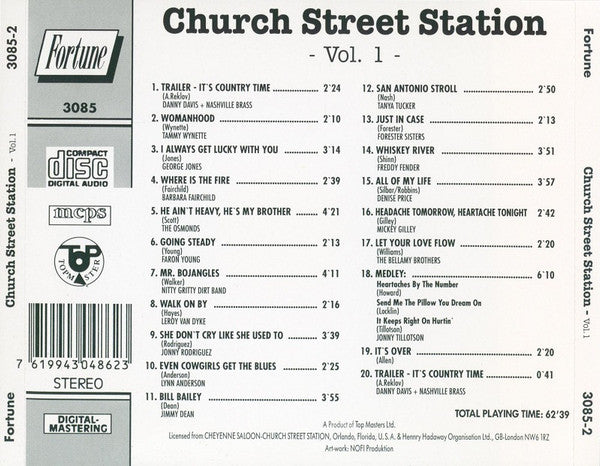 Various : Church Street Station - Vol. 1 (CD, Comp)