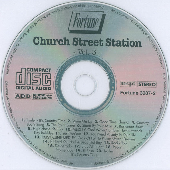 Various : Church Street Station - Vol. 3 (CD, Comp)