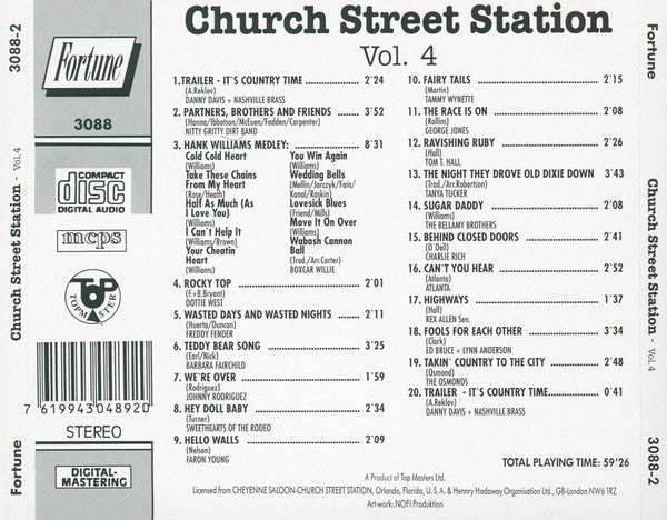 Various : Church Street Station - Vol. 4 (CD, Comp)