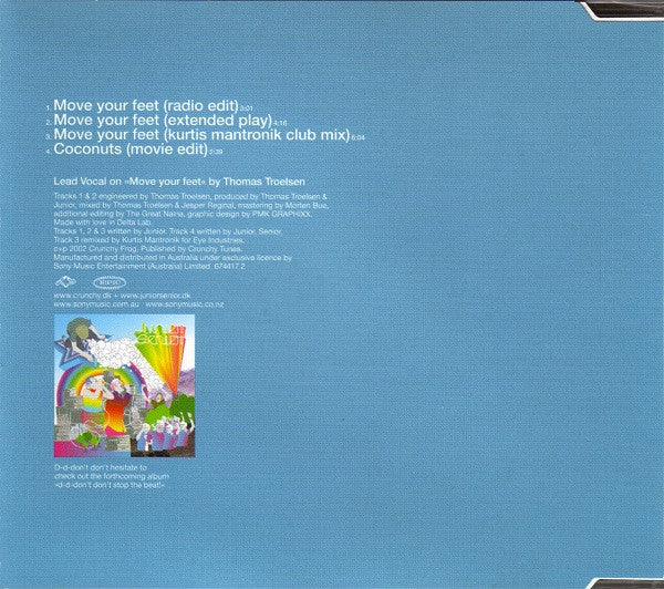 Junior Senior : Move Your Feet (CD, Single)