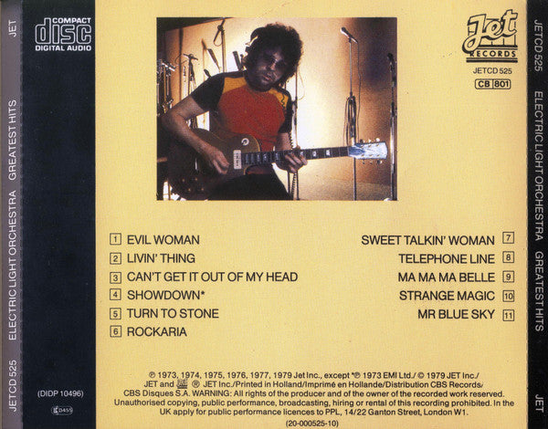 ELO* : ELO's Greatest Hits (CD, Comp, RE)