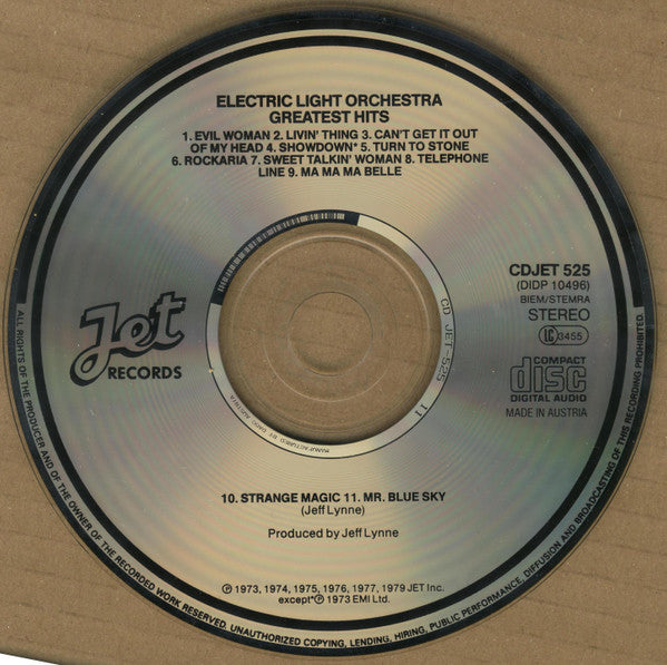 ELO* : ELO's Greatest Hits (CD, Comp, RE)