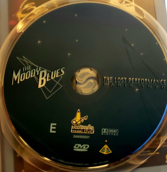The Moody Blues : The Lost Performance Paris 1970 (DVD, PAL, Dol)