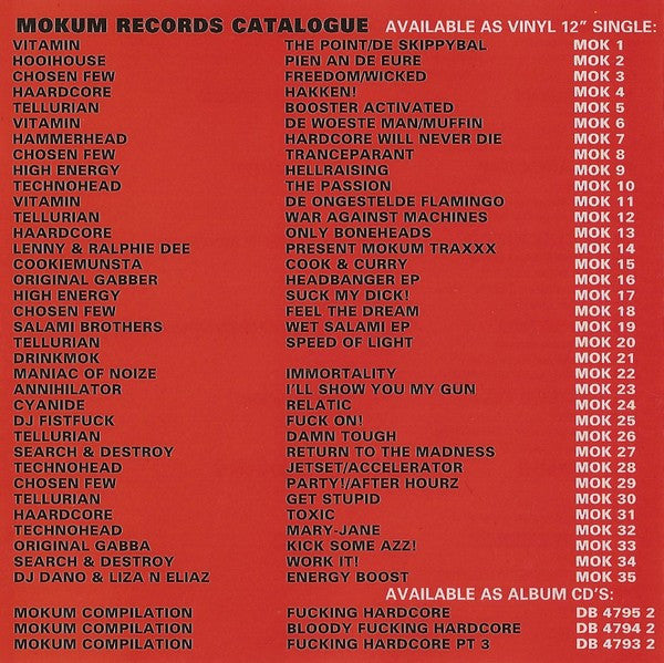 Various : F**king Hardcore (CD, Comp, RP)