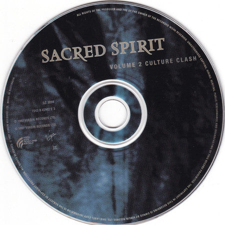 Sacred Spirit : Volume 2: Culture Clash (CD, Album)