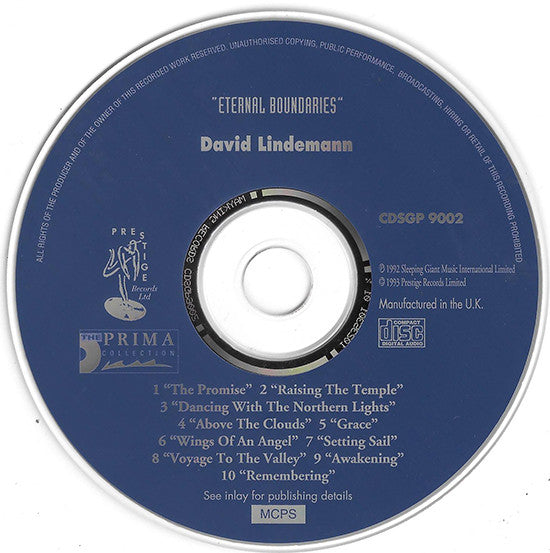 David Lindemann : Eternal Boundaries (CD, Album)