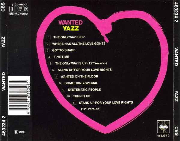 Yazz : Wanted (CD, Album)