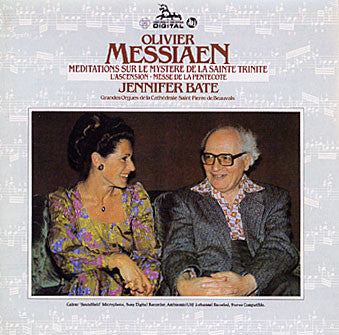 Olivier Messiaen, Jennifer Bate : Organ Works Vol. V: Méditations Sur Le Mystère De La Sainte Trinité (2xLP, Amb)