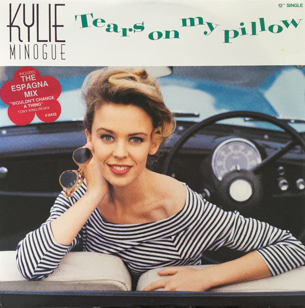 Kylie Minogue : Tears On My Pillow (12", Single, Ltd)