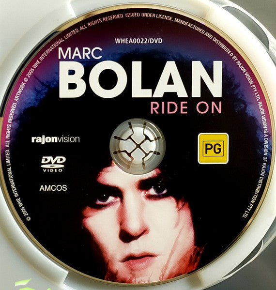 Marc Bolan : Ride On (DVD-V, PAL, Reg + CD, Album)