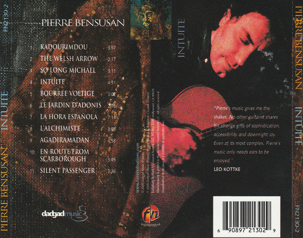 Pierre Bensusan : Intuite  (CD, Album)