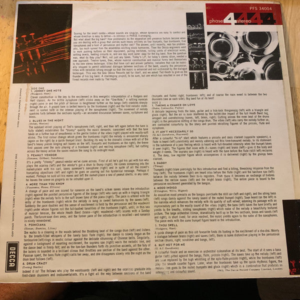 Ted Heath And His Music : Big Band Percussion (LP)