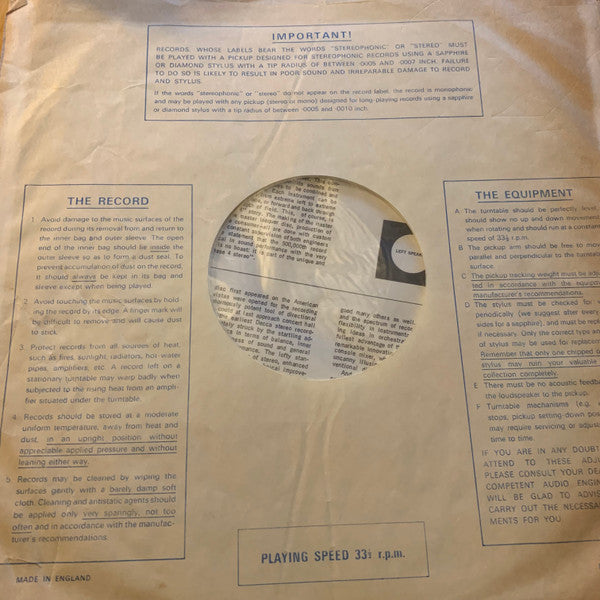 Ted Heath And His Music : Big Band Percussion (LP)