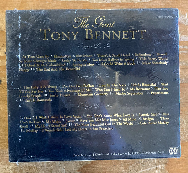 Tony Bennett : The Great Tony Bennett (3xCD, Comp + Box)