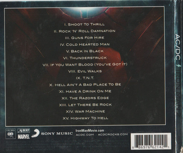 AC/DC : Iron Man 2 (CD, Comp, Gat)