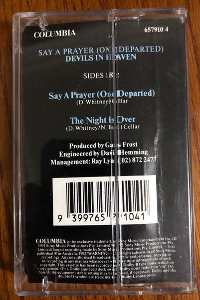 Devils In Heaven : Say a Prayer (One Departed) (Cass, Single, Dol)