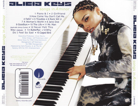Alicia Keys : Songs In A Minor (CD, Album)