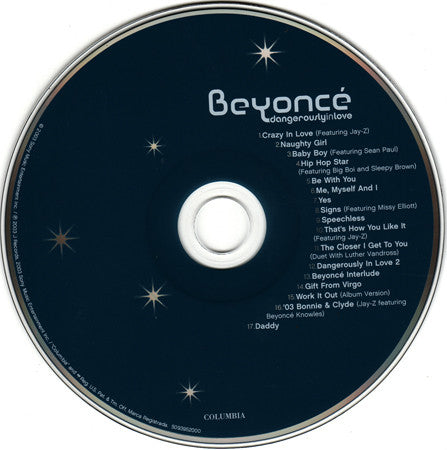 Beyoncé : Dangerously In Love (CD, Album)