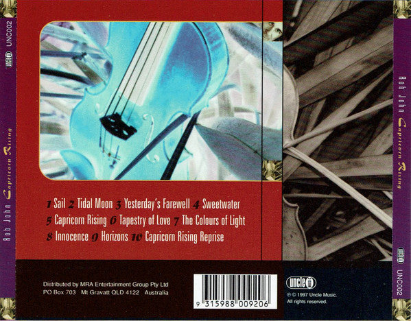 Rob John* : Capricorn Rising (CD, Album)