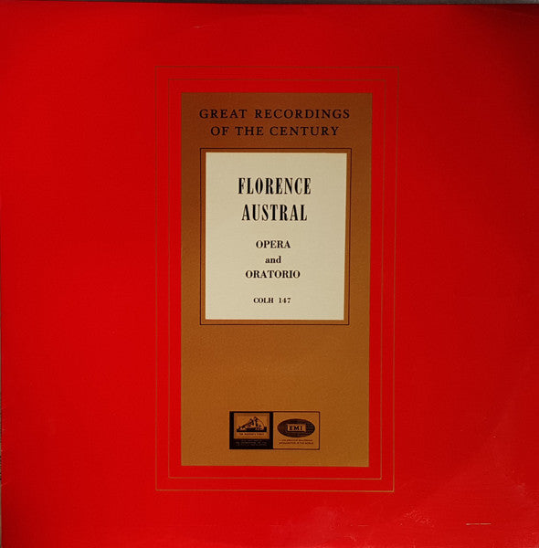 Florence Austral : Opera And Oratorio (LP, Comp, Mono)