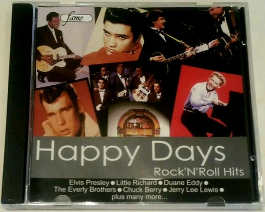Various : Happy Days - Rock'N'Roll Hits (CD, Comp)