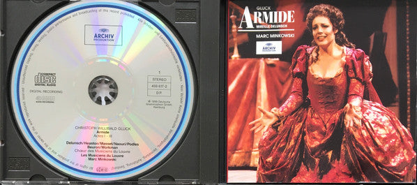 Christoph Willibald Gluck – Mireille Delunsch, Charles Workman, Laurent Naouri, Ewa Podleś, Les Musiciens du Louvre, Marc Minkowski : Armide (2xCD, Album)