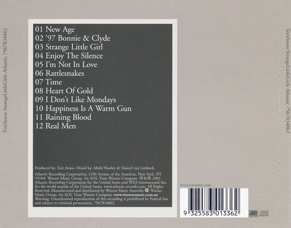 Tori Amos : Strange Little Girls (CD, Album, 1st)