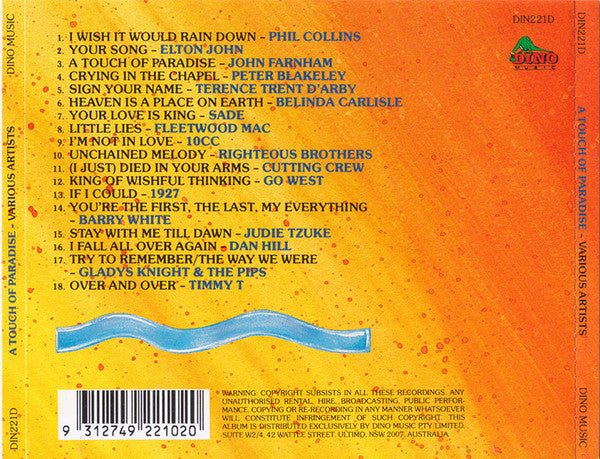 Various : A Touch Of Paradise (CD, Comp)