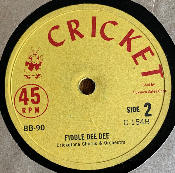 Candy Anderson, Cricketone Chorus & Orchestra* : On The Good Ship Lollipop (7")