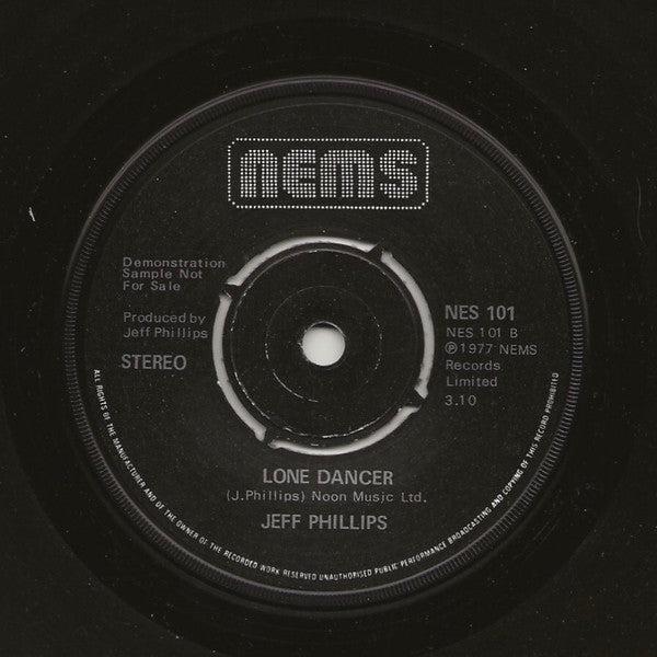Jeff Phillips (7) : Somebody’s Stolen My Thunder (7", Single, Promo)