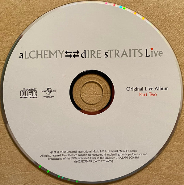 Dire Straits : Alchemy - Dire Straits Live (Box, Dlx, Ltd + DVD-V, RE, RM, Multichannel, NTSC )