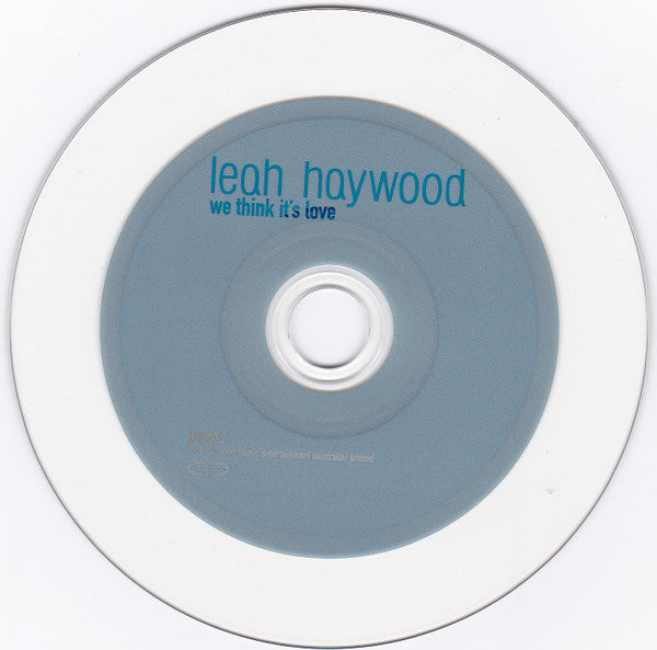Leah Haywood : We Think It's Love (Minimax, Single)