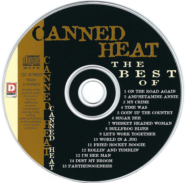 Canned Heat : The Best Of (CD, Comp)