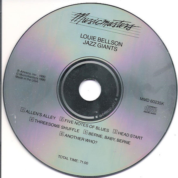 Louie Bellson* : Jazz Giants (CD, Album)
