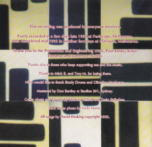 David Hosking : Slow Runners (CD, Album)