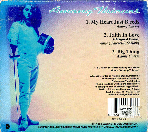 Among Thieves (2) : My Heart Just Bleeds (CD, Single)