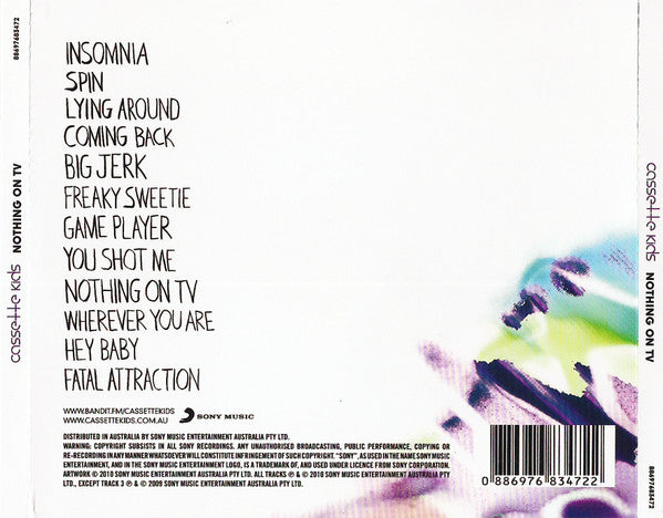 Cassette Kids : Nothing On TV (CD, Album)
