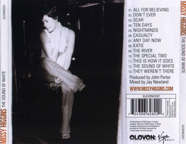 Missy Higgins : The Sound Of White (CD, Album)