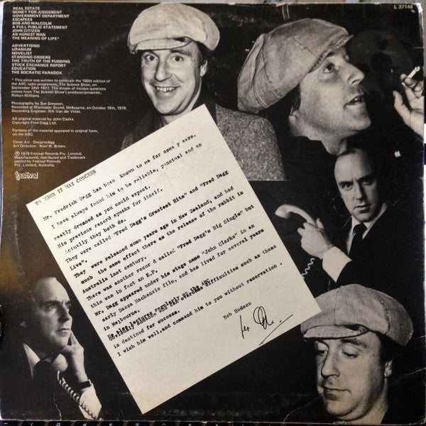 Fred Dagg : The Fred Dagg Tapes (LP)