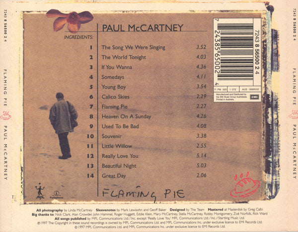 Paul McCartney : Flaming Pie (CD, Album)