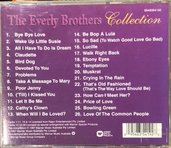 Everly Brothers : The Everly Brothers Collection (CD, Comp)