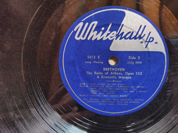 Ludwig van Beethoven, Netherlands Philharmonic Choir, Nederlands Philharmonisch Orkest, Walter Goehr : The Ruins Of Athens Opus 113 (LP)