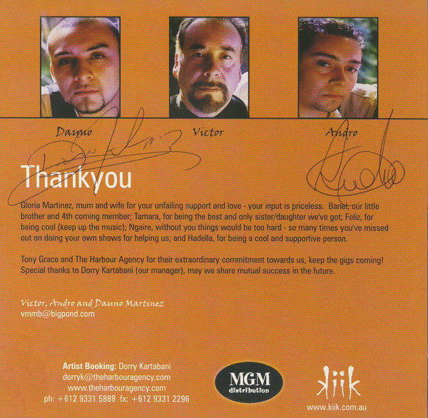 Victor Martinez (13) & The Martinez Bros : New Timba (CD, Album)