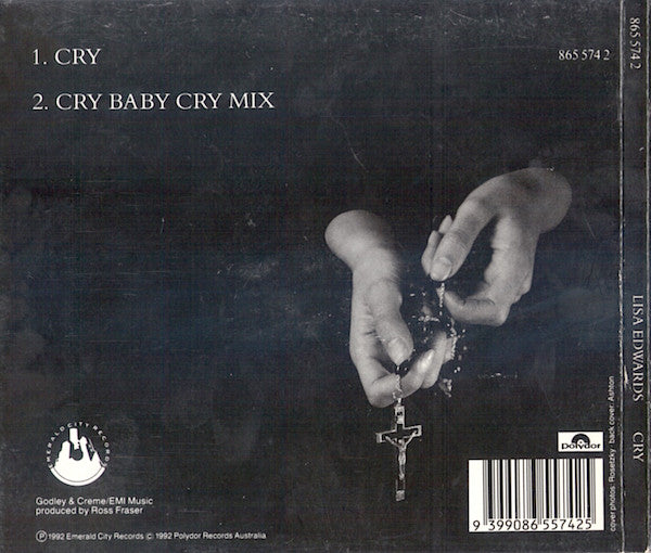 Lisa Edwards : Cry (CD, Maxi)