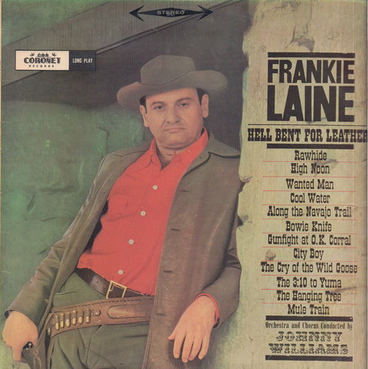 Frankie Laine : Hell Bent For Leather! (LP, Album)