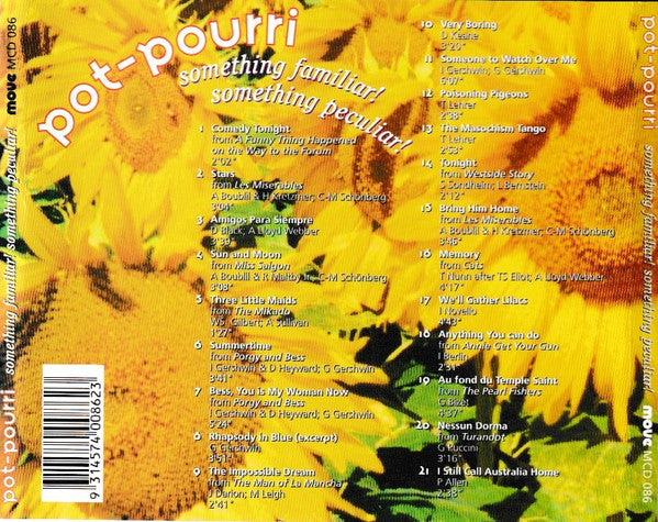 Pot-Pourri : Something Familiar! Something Peculiar! (CD)